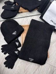 prada hat and echapres and glove set s_127aa43